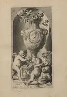Picture 57 of 60 from Toneel van Sinnebeelden : geopent tot Dienst van Schilders Beelthouders etc / door A. Houbraken (1736), leaf 121
