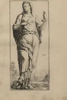 An illustration from Toneel van Sinnebeelden : geopent tot Dienst van Schilders Beelthouders etc / door A. Houbraken (1736)