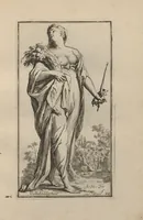 An illustration from Toneel van Sinnebeelden : geopent tot Dienst van Schilders Beelthouders etc / door A. Houbraken (1736)