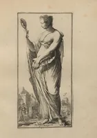 An illustration from Toneel van Sinnebeelden : geopent tot Dienst van Schilders Beelthouders etc / door A. Houbraken (1736)