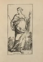 An illustration from Toneel van Sinnebeelden : geopent tot Dienst van Schilders Beelthouders etc / door A. Houbraken (1736)