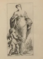 An illustration from Toneel van Sinnebeelden : geopent tot Dienst van Schilders Beelthouders etc / door A. Houbraken (1736)