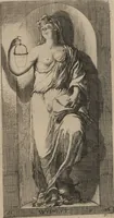 Picture 22 of 60 from Toneel van Sinnebeelden : geopent tot Dienst van Schilders Beelthouders etc / door A. Houbraken (1736), leaf 51