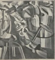 An illustration from Estudio psicológico del cubismo y expresionismo (1922)