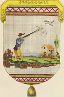 An illustration from [Beaded work] (1818)