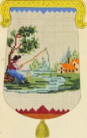 Picture 16 of 23 from [Beaded work] (1818), leaf 16