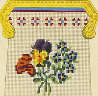 Picture 17 of 23 from [Beaded work] (1818), leaf 16
