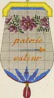 Picture 18 of 23 from [Beaded work] (1818), leaf 17