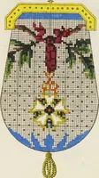 An illustration from [Beaded work] (1818)