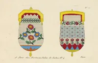 Picture 1 of 23 from [Beaded work] (1818), leaf 2