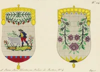 Picture 4 of 23 from [Beaded work] (1818), leaf 5