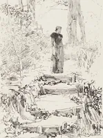 Picture 25 of 38 from American paintings and sculpture contributed to the "Second Prize Fund Exhibition" (1886), leaf 80