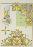 Picture 5 of 5 from L'ecolier décorateur 2 : application du programme officiel du 27, Juillet 1909 : 6 cahiers petits exercices progressifs et variés de composition décorative en couleurs à l'usage des ecoles primaires / par M. Chevry, artiste, peintre, professeur (1909), leaf 10