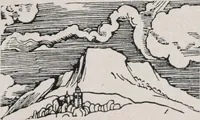An illustration from Mediz Pelikan mappe / hrsg. vom Kunstwart (1922)