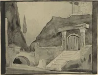 Picture 2 of 16 from American stage designs : an illustrated catalogue of the models, drawings and photographs exhibited at the Bourgeois Galleries in New York, April 5th to 26th, 1919 (1919), leaf 24