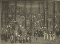 Picture 16 of 16 from American stage designs : an illustrated catalogue of the models, drawings and photographs exhibited at the Bourgeois Galleries in New York, April 5th to 26th, 1919 (1919), leaf 38