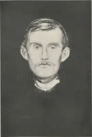 An illustration from Exhibition of etchings, lithographs and woodcuts by Edvard Munch of Christiana, Norway : November 29th to December 20th / under the auspices of the American-Scandinavian Foundation introduction and list by Christian Brinton (1919)