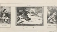 Picture 14 of 45 from Album caricatural : Salon de 1861 / par Galletti (1861), leaf 16