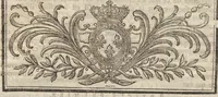 An illustration from Lettres patentes du roi, qui, en interprétant la déclaration du 25 avril 1778, expliquent de quelle manière se feront à l'avenir les élections des syndics & adjoints & des jurés-gardes des communautés d'orfévres, joailliers, lapidaires & horlogers : & qui prescrivent en même temps les formalités que ces différens officiers seront tenus de remplir, relativement à leur réception & à l'exercice de leurs fonctions : données à Marli le 6 mai 1781 (1781)