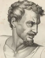 Picture 2 of 24 from Collections de têtes d'expressions représentant les différentes passions de l'ame : dessinées d'après les tableaux du Musée central des arts de Paris / par Jph. et Ane. Sauvage dit Lemire dédiées au citoyen Chaptel, ministère de l'Interior par J.J.F. Tassaert (1803), leaf 15