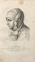 Picture 3 of 24 from Collections de têtes d'expressions représentant les différentes passions de l'ame : dessinées d'après les tableaux du Musée central des arts de Paris / par Jph. et Ane. Sauvage dit Lemire dédiées au citoyen Chaptel, ministère de l'Interior par J.J.F. Tassaert (1803), leaf 17
