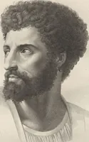 An illustration from Collections de têtes d'expressions représentant les différentes passions de l'ame : dessinées d'après les tableaux du Musée central des arts de Paris / par Jph. et Ane. Sauvage dit Lemire dédiées au citoyen Chaptel, ministère de l'Interior par J.J.F. Tassaert (1803)