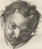 An illustration from Collections de têtes d'expressions représentant les différentes passions de l'ame : dessinées d'après les tableaux du Musée central des arts de Paris / par Jph. et Ane. Sauvage dit Lemire dédiées au citoyen Chaptel, ministère de l'Interior par J.J.F. Tassaert (1803)