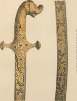 An illustration from Catalogue of the collection of Indian arms and objects of art presented by the princes and nobles of India to H.R.H. the Prince of Wales ... on the occasion of his visit to India in 1875-1876 ; now in the Indian Room at Marlborough House (1898)