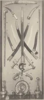 An illustration from Catalogue of the collection of Indian arms and objects of art presented by the princes and nobles of India to H.R.H. the Prince of Wales ... on the occasion of his visit to India in 1875-1876 ; now in the Indian Room at Marlborough House (1898)