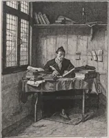 An illustration from A catalogue of [his collection of] ... paintings / ill. by Harry Chase (1880)