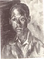 An illustration from Exhibition of work by Negro artists / presented by the Harmon Foundation in cooperation with the National Alliance of Art and Industry at the Art Center (1933)
