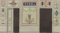 An illustration from Muster zu Zimmer-Verzierungen und Ameublements [Volume 1] (1794)