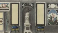 An illustration from Muster zu Zimmer-Verzierungen und Ameublements [Volume 2] (1794)