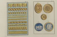 An illustration from Muster zu Zimmer-Verzierungen und Ameublements [Volume 2] (1794)