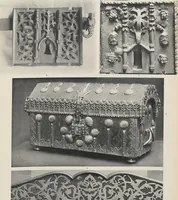 An illustration from Documents de ferronnerie ancienne du XIIe au XVIIIe siècle : recueil de 40 planches comprenant plus de 100 documents de ferronnerie monumentale et de serrurerie fine ... (1922)
