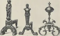 An illustration from Documents de ferronnerie ancienne du XIIe au XVIIIe siècle : recueil de 40 planches comprenant plus de 100 documents de ferronnerie monumentale et de serrurerie fine ... (1922)