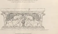 Picture 64 of 65 from Etchings, representing the best examples of ancient ornamental architecture : drawn from the originals in Rome, and other parts of Italy, during the years 1794, 1795 and 1796. by Charles Heathcote Tatham, architect facsimile reproduction by photo-lithography (1890), leaf 101