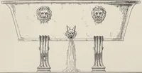 Picture 6 of 65 from Etchings, representing the best examples of ancient ornamental architecture : drawn from the originals in Rome, and other parts of Italy, during the years 1794, 1795 and 1796. by Charles Heathcote Tatham, architect facsimile reproduction by photo-lithography (1890), leaf 11