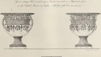 Picture 16 of 65 from Etchings, representing the best examples of ancient ornamental architecture : drawn from the originals in Rome, and other parts of Italy, during the years 1794, 1795 and 1796. by Charles Heathcote Tatham, architect facsimile reproduction by photo-lithography (1890), leaf 23