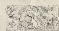 Picture 17 of 65 from Etchings, representing the best examples of ancient ornamental architecture : drawn from the originals in Rome, and other parts of Italy, during the years 1794, 1795 and 1796. by Charles Heathcote Tatham, architect facsimile reproduction by photo-lithography (1890), leaf 24
