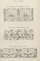 An illustration from Etchings, representing the best examples of ancient ornamental architecture : drawn from the originals in Rome, and other parts of Italy, during the years 1794, 1795 and 1796. by Charles Heathcote Tatham, architect facsimile reproduction by photo-lithography (1890)