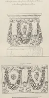Picture 29 of 65 from Etchings, representing the best examples of ancient ornamental architecture : drawn from the originals in Rome, and other parts of Italy, during the years 1794, 1795 and 1796. by Charles Heathcote Tatham, architect facsimile reproduction by photo-lithography (1890), leaf 49