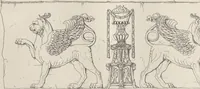Picture 40 of 65 from Etchings, representing the best examples of ancient ornamental architecture : drawn from the originals in Rome, and other parts of Italy, during the years 1794, 1795 and 1796. by Charles Heathcote Tatham, architect facsimile reproduction by photo-lithography (1890), leaf 65