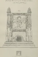 Picture 55 of 65 from Etchings, representing the best examples of ancient ornamental architecture : drawn from the originals in Rome, and other parts of Italy, during the years 1794, 1795 and 1796. by Charles Heathcote Tatham, architect facsimile reproduction by photo-lithography (1890), leaf 92