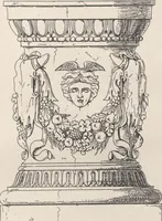 Picture 58 of 65 from Etchings, representing the best examples of ancient ornamental architecture : drawn from the originals in Rome, and other parts of Italy, during the years 1794, 1795 and 1796. by Charles Heathcote Tatham, architect facsimile reproduction by photo-lithography (1890), leaf 97