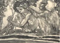 An illustration from Iulius Diez / Text von Rich. Braungart (1920)