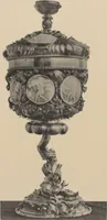 Picture 50 of 102 from Auswahl von kunstgewerblichen Gegenständen aus der retrospectiven Ausstellung der allgemeinen Landes- und Jubiläums-Ausstellung in Prag 1891 (1892), leaf 118
