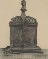 Picture 53 of 102 from Auswahl von kunstgewerblichen Gegenständen aus der retrospectiven Ausstellung der allgemeinen Landes- und Jubiläums-Ausstellung in Prag 1891 (1892), leaf 132