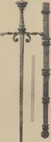 Picture 60 of 102 from Auswahl von kunstgewerblichen Gegenständen aus der retrospectiven Ausstellung der allgemeinen Landes- und Jubiläums-Ausstellung in Prag 1891 (1892), leaf 144