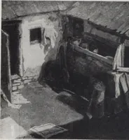 An illustration from Képes tárgymutató : a József Főherceg és Auguszta Főhercegasszony ő fenségeik védősége alatt álló sárosi mũvészi sorsjáték kiállításáról / szerkesztette, Lesskó János biz. titkár. (1915)